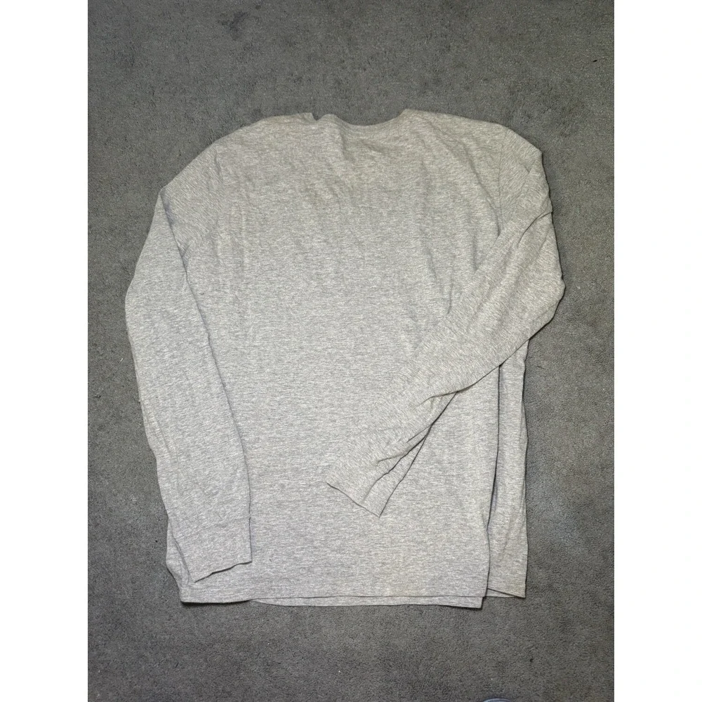 Nike Xavier Men's Rugby Gray Long Sleeve Athletic Shirt Size Large